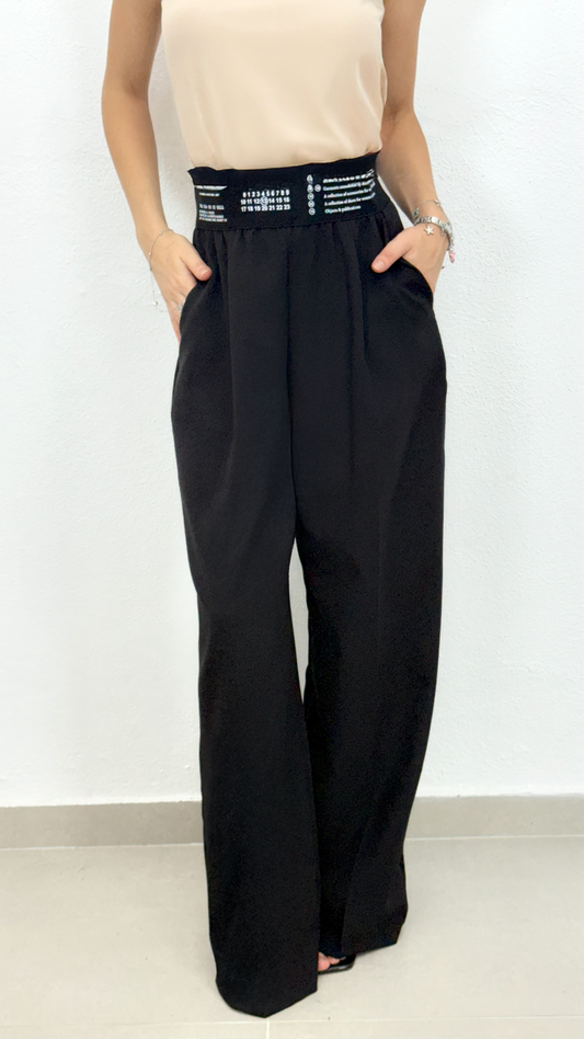 Bel Detaylı Pantolon