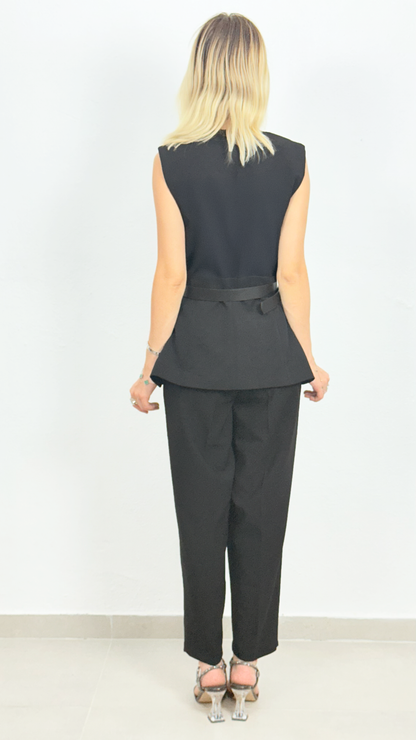 Kemer Detaylı Yelek