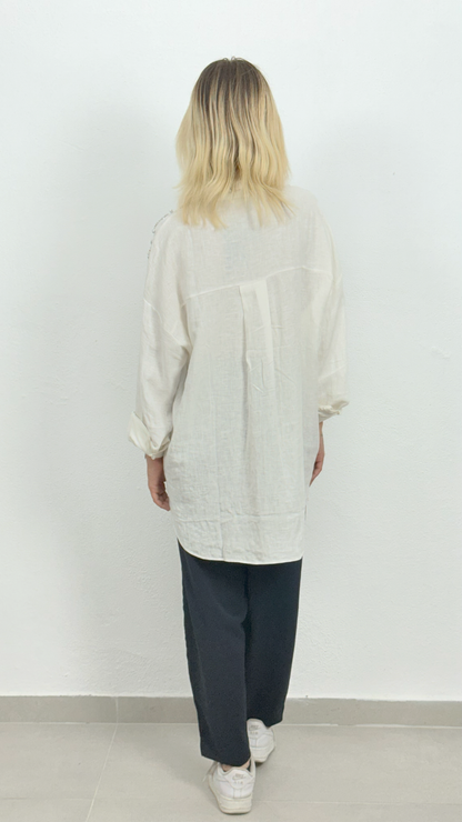 Taş Detaylı Gömlek