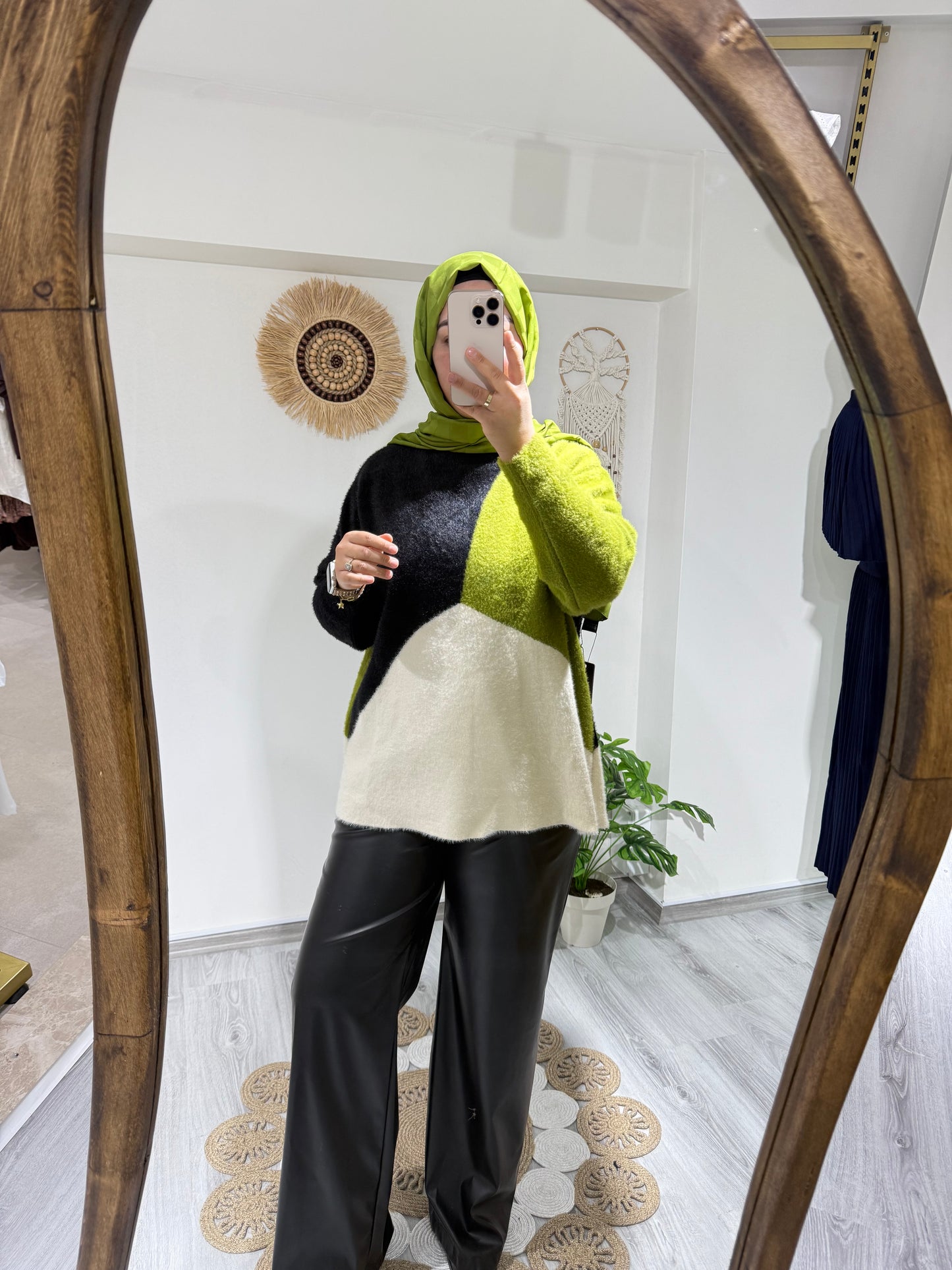 Bisiklet Yaka Triko Kazak