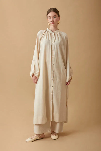 Şile Bezi Tunik Takım Taş